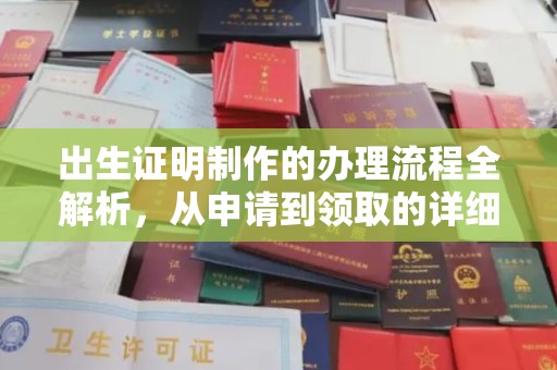邵阳出生证明制作的办理流程全解析，从申请到领取的详细指南